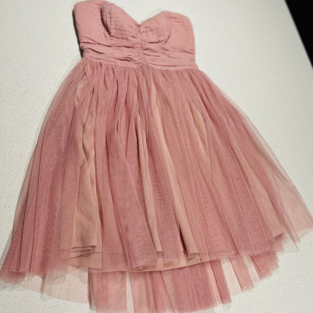Band Of Gypsies Pink Tulle Dress